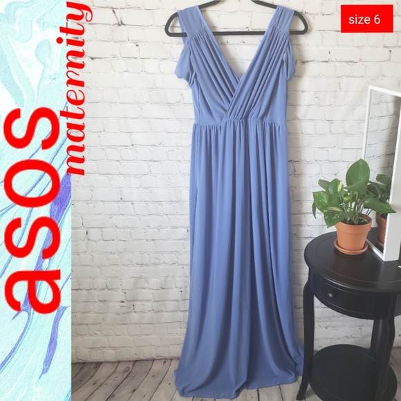 Asos Maternity Lilac or Light Purple Dress size 6